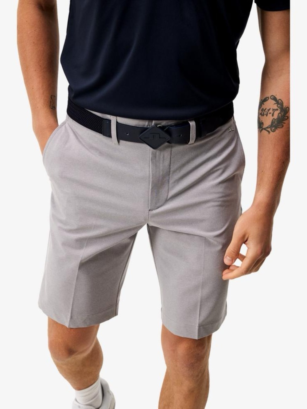 J. Lindeberg Eloy Men's Golf Shorts Grey Size 33